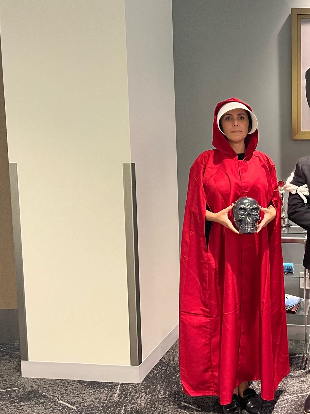 Handmaid Red Hooded Cape Costume for women- Classic Cloak